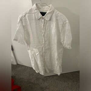 White linen shirt